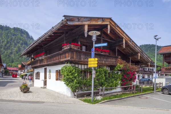 House, Reit im Winkl, Chiemgau, Upper Bavaria, Bavaria, Germany