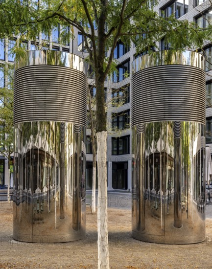 Bicycle car park, inner courtyard, Am Tacheles, Oranienburger Straße, Berlin, Germany