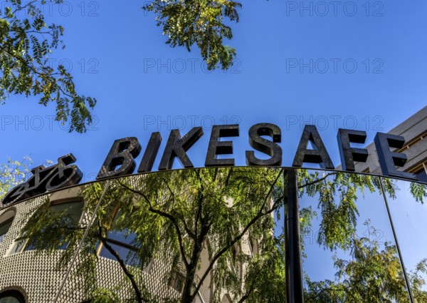 Bicycle car park, inner courtyard, Am Tacheles, Oranienburger Straße, Berlin, Germany