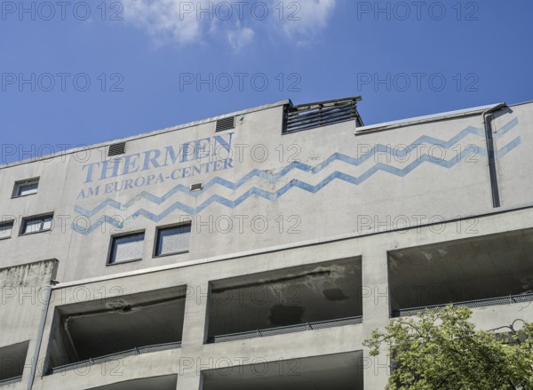 Former thermal baths at the Europa Centre, Nürnberger Straße, Charlottenburg, Berlin, Germany