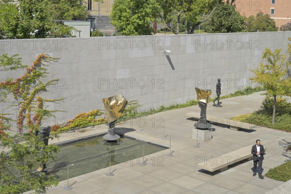 Sculpture Garden, Neue Nationalgalerie, Potsdamer Straße, Mitte, Berlin, Germany