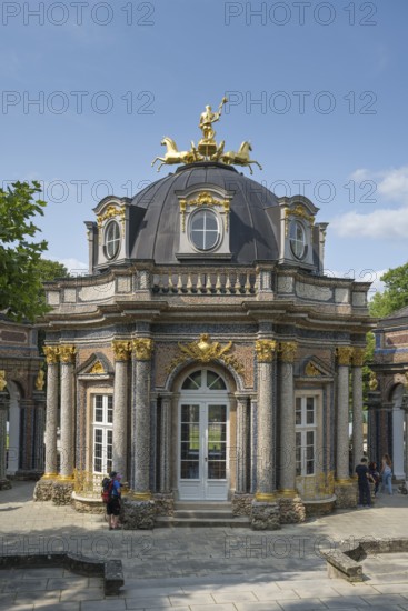 New Palace, Temple of the Sun, Hermitage, Bayreuth, Upper Franconia, Franconia, Bavaria, Germany