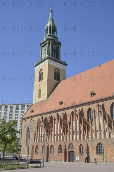 St Mary's Church, Karl-Liebknecht-Straße, Rathausstraße, Mitte, Berlin, Germany
