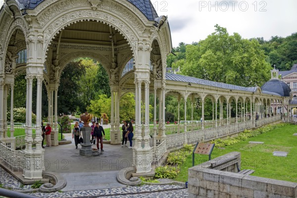 Park Colonnade, spa, healing spring, health, mineral, mineral water, illness, Karlovy Vary, Karlovy Vary, Bohemia, Czech Republic