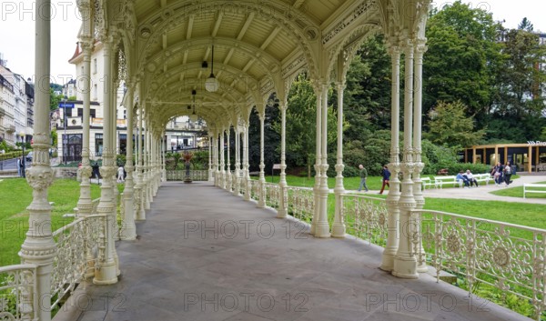 Park Colonnade, spa, healing spring, health, mineral, mineral water, illness, Karlovy Vary, Karlovy Vary, Bohemia, Czech Republic