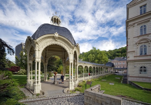 Park Colonnade, spa, healing spring, health, mineral, mineral water, illness, Karlovy Vary, Karlovy Vary, Bohemia, Czech Republic