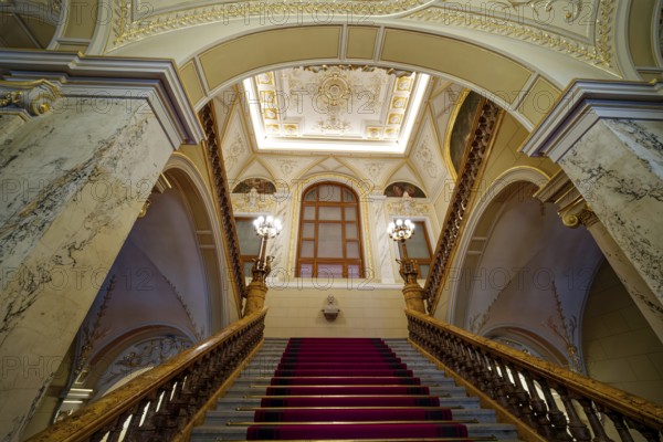 Luxury Spa Imperial Spa, Staircase, Interior, Interior, Spa, Healing spring, Health, Mineral, Mineral water, Illness, Karlovy Vary, Karlovy Vary, Bohemia, Czech Republic