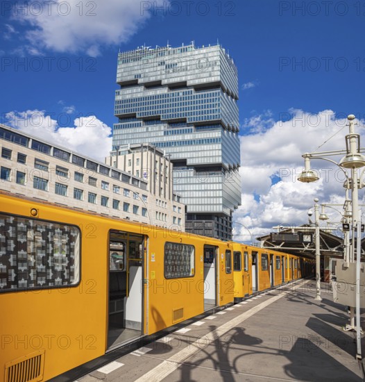Warschauer Straße underground station in Berlin, Germany