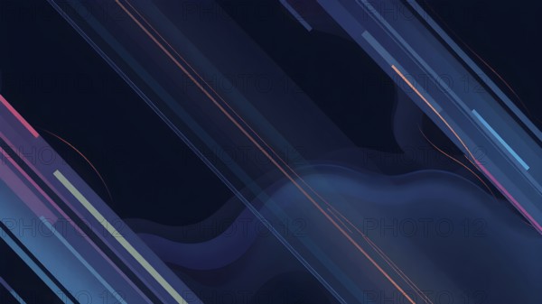 Abstract Modern Background. abstract graphic elements for presentation background design, AI generated