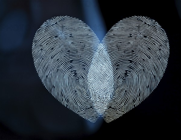 Valentines day background banner - abstract panorama background with hearts - concept love, AI generated