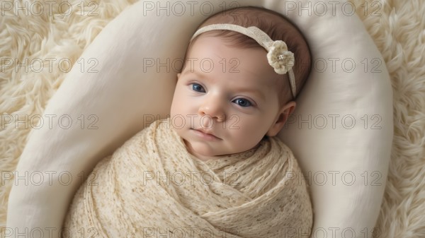 Childhood and baby care concept. AI generated image, ai
