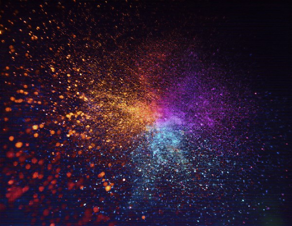 Vibrant and energetic multicolored powder explosion captured against a dark background. Evoking festival celebrations reminiscent of Holi, with dynamic motion and graphic potential for creative artistic projects, AI generated