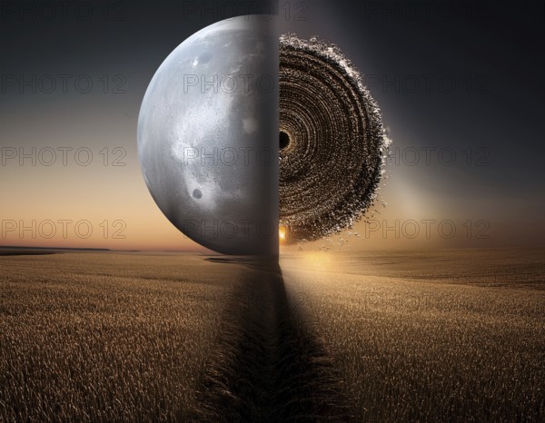 Art of Allah's, God's act of creation:, call forth, command into being, speak into existence, create from nothing, breathe life into, bring forth, set in motion, AI generated
