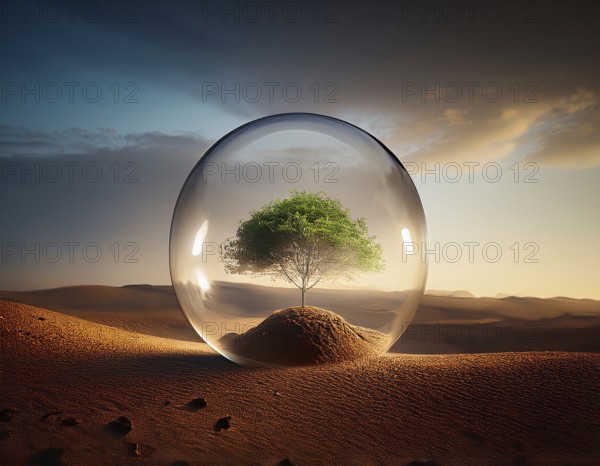 Life Concept. Existence survival being consciousness. Growth of new life, AI generated