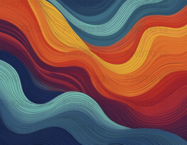Abstract Modern Background. abstract graphic elements for presentation background design, AI generated
