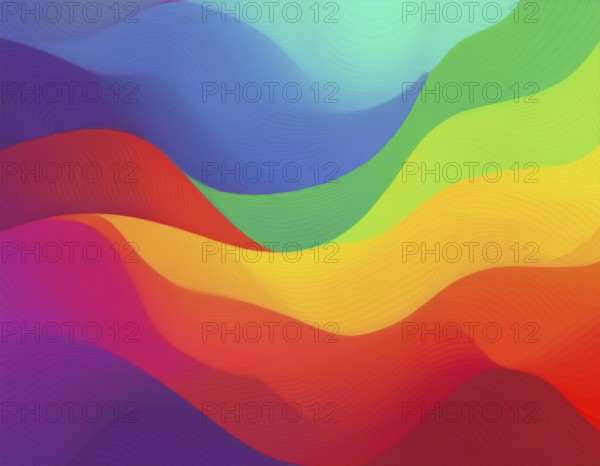 Abstract colorful background. with colorful elements, AI generated