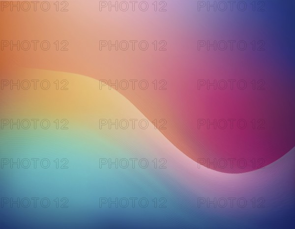 A bright and vivid gradient mesh design with smooth transitions between colors, evoking feelings of modernity and energy, AI generated