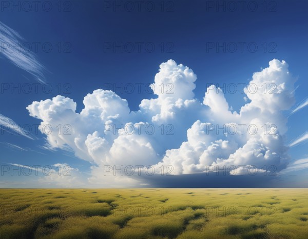 Poisitvie energy and improves her mental health from nature. inviting you to relax, AI generated