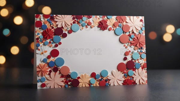 Essential greeting card and postcard collection with artistic designs covering every celebration, from birthdays to weddings, AI generated
