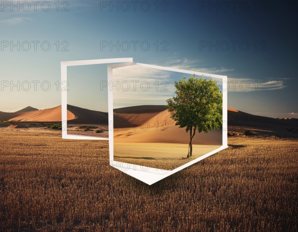 Life Concept. Existence survival being consciousness. Growth of new life, AI generated