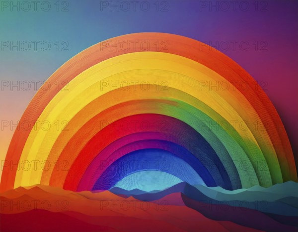 Abstract colorful background. with colorful elements, AI generated