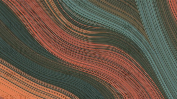 Watercolor pastel brush strokes poster with soft dreamy textures and soothing colors for tranquil interior décor, AI generated