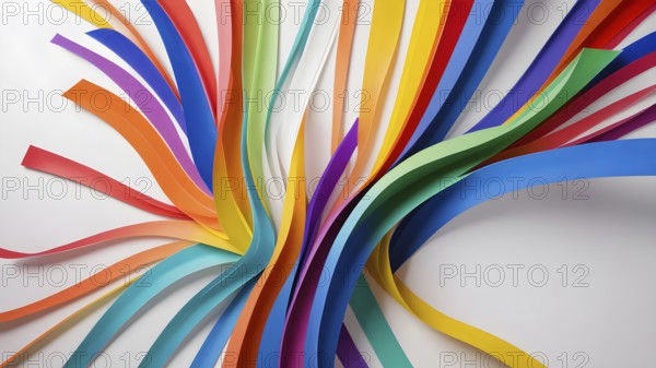 Artifical Intelligence generated creative Abstract color background. Abstract Modern color backgrounds. AI generated image
