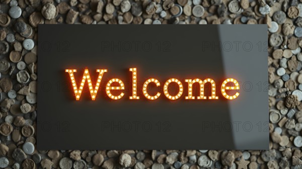 Mixed style welcome poster collection with modern, rustic, elegant, playful, and minimalist designs for versatile wall décor, AI generated