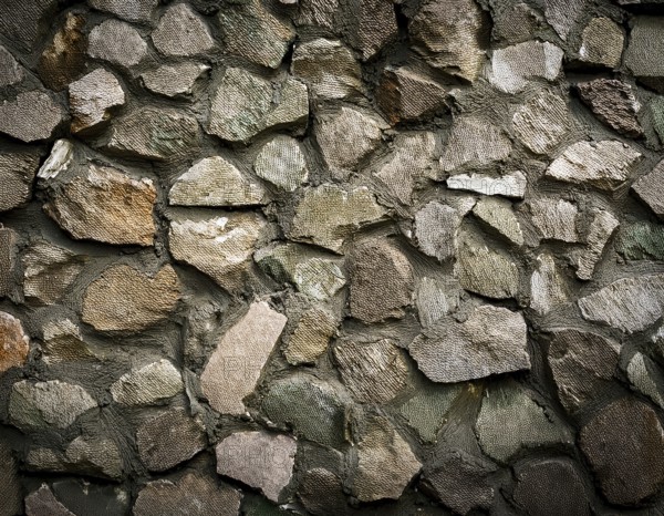 Textured rock pattern background wall poster symbolizing strength, nature's artistry, and timeless rustic decorative wall charm, AI generated