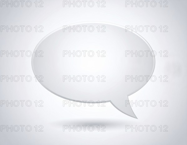Speech bubble concept image symbolizing communication, dialogue, conversation, chat messages, and interactive digital expression, AI generated