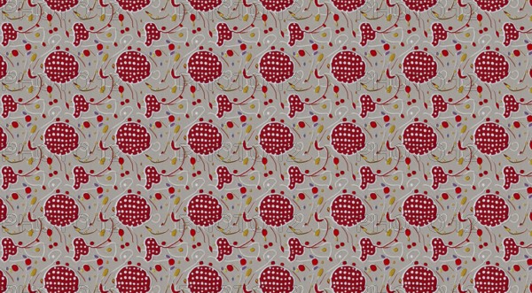 Abstractstrawberry background seamless pattern. Seamless background texture pattern. AI generated image