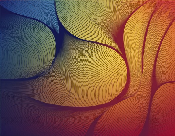 Abstract colorful background. with colorful elements, AI generated