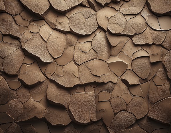 A rustic concrete wall print with textured patterns and vintage charm, perfect for timeless decorative interior inspiration, AI generated