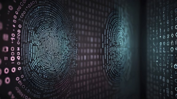 Abstract cyber security image symbolizing encrypted protection, data safety, digital defense, and secure online technology systems, AI generated
