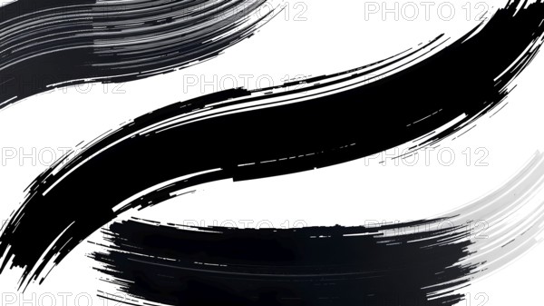 An energetic brush stroke abstract design bursting with colors, ideal for creative interiors and artistic decoration, AI generated