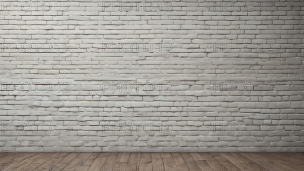 Rustic red brick wall poster print showcasing vintage industrial charm for modern loft, office, or home décor, AI generated