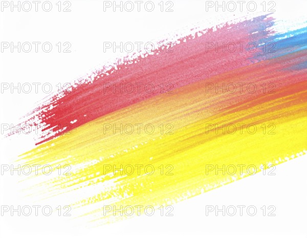 Modern brush strokes abstract poster with digital textures and expressive design, perfect for creative stylish decorations, AI generated