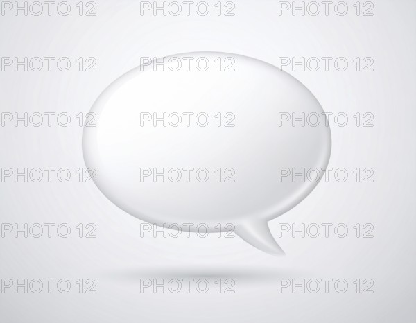 Speech bubble concept image symbolizing communication, dialogue, conversation, chat messages, and interactive digital expression, AI generated