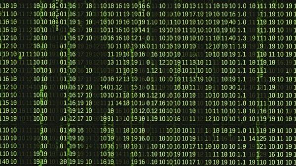Digital matrix movie screen poster featuring green falling code and futuristic cyberpunk design for modern technology-inspired décor, AI generated