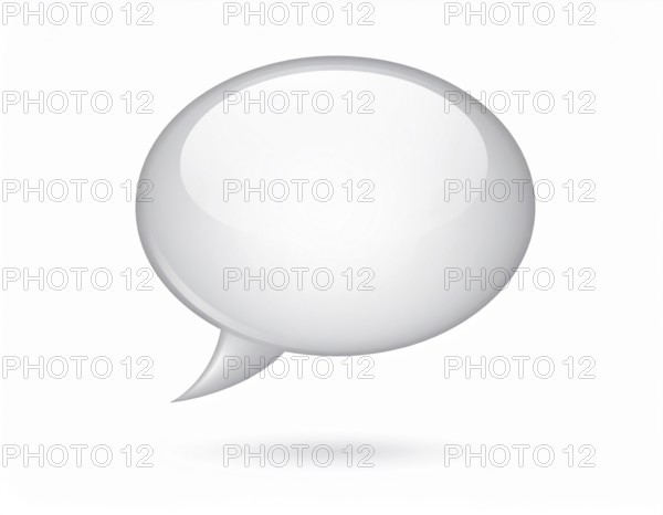 Speech bubble concept image symbolizing communication, dialogue, conversation, chat messages, and interactive digital expression, AI generated