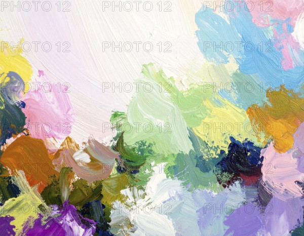 A striking brush strokes background combining painterly textures and expressive design, perfect for home and interior décor, AI generated