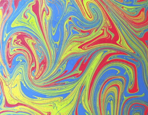 Colorfully painted background with vivid brush strokes and abstract design, symbolizing creativity, expression, and artistic inspiration, AI generated