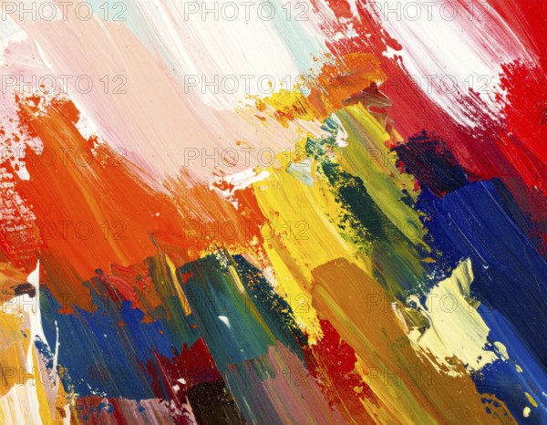 A striking brush strokes background combining painterly textures and expressive design, perfect for home and interior décor, AI generated