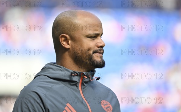 Coach Vincent Kompany FC Bayern Munich FCB Portrait Football Bundesliga, PreZero Arena, Sinsheim, Baden-Württemberg, Germany