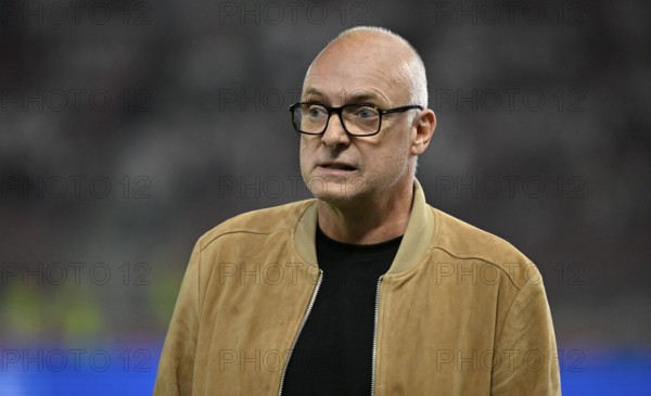 Presenter Frank Buschi Buschmann SKY Portrait Football Bundesliga, MHPArena, MHP Arena Stuttgart, Baden-Württemberg, Germany