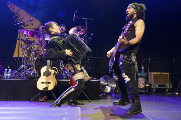 Gogol Bordello, folk-punk band, USA, live on Fall 2025 European Tour at Huxleys Neue Welt in Berlin on 19.09.2025 < english> Gogol Bordello, folk-punk band, live on Fall 2025 European Tour at Huxleys Neue Welt in Berlin on September 19, 2025