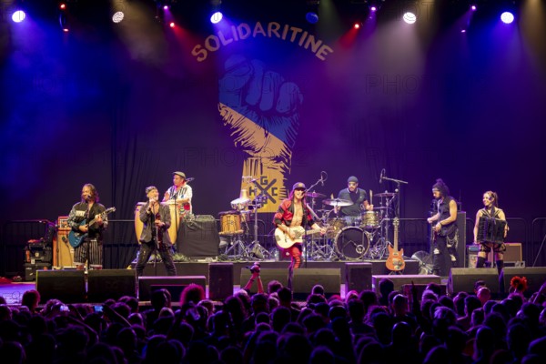 Gogol Bordello, folk-punk band, USA, live on Fall 2025 European Tour at Huxleys Neue Welt in Berlin on 19.09.2025 < english> Gogol Bordello, folk-punk band, live on Fall 2025 European Tour at Huxleys Neue Welt in Berlin on September 19, 2025
