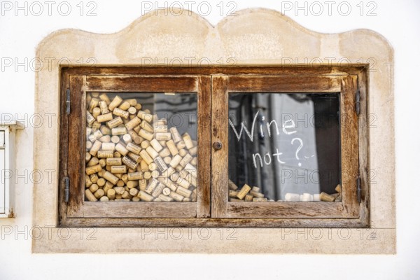 The historic centre of Lagos, wine shop, in the west of the Algarve, Portugal