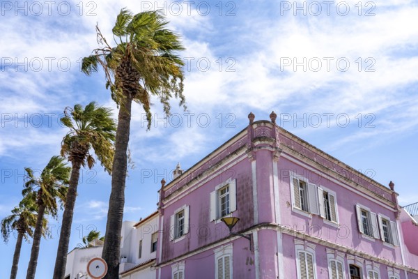 The old town centre of Lagos, in the west of the Algarve, Portugal