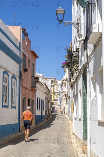 The old town centre of Lagos, in the west of the Algarve, Portugal